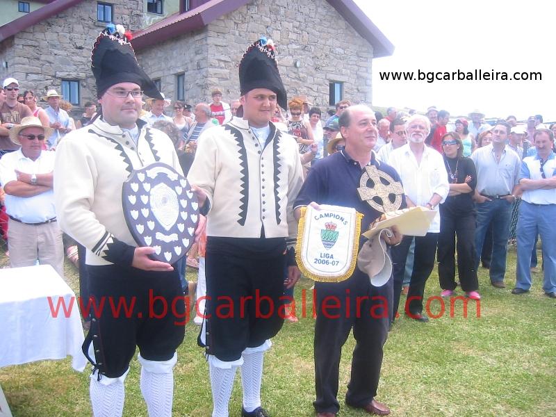 Recogida de premios